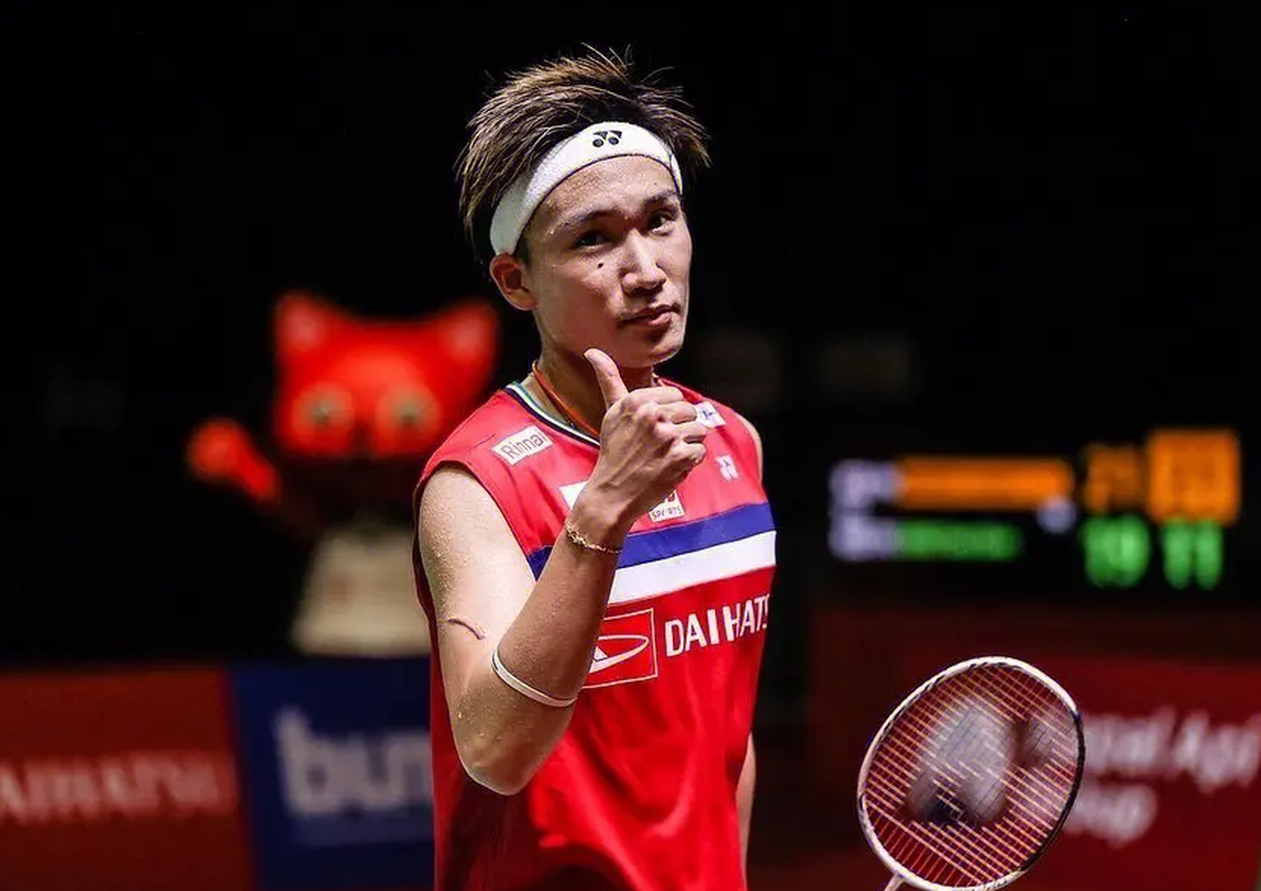 爱游戏官网-泰国队力克日本队，桃田贤斗高光表现